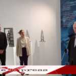 Από την έκθεση «Modern ARTemis» ο Αντιπεριφερειάρχης Παιδείας Βελισσαρίου με την Αμάρυνθο στο προσκήνιο και την Αρχαία Κύμη στο κάδρο του αύριο