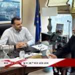 Ο Βουλευτής Ζεμπίλης σε συνάντηση με τον δήμαρχο Αντώνη Σπυρόπουλο στα Ψαχνά