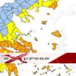 Χάρτης πρόβλεψης υψηλού κινδύνου πυρκαγιάς – Πολύ αυξημένη  ετοιμότητα