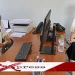 Επισκέψεις της Θεοδώρας Ακριώτου στα Κέντρα Υγείας Χαλκίδας και Ψαχνών